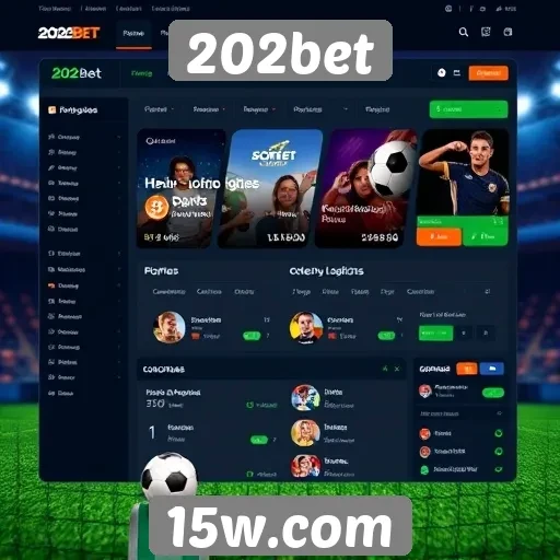 Interface intuitiva do site 202bet para jogadores